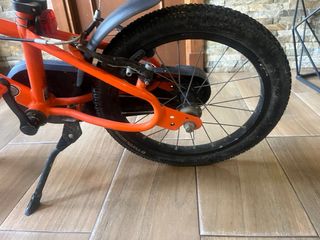 Bicicleta infantil Btwin naranja
