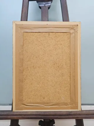 Óleo sobre lienzo, firma por estudiar