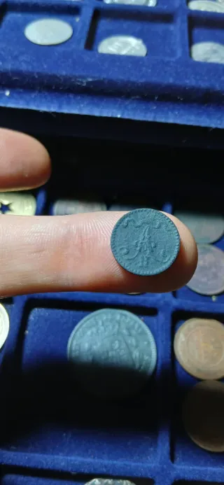 1 Penni 1867 Finlandia Imperio Ruso