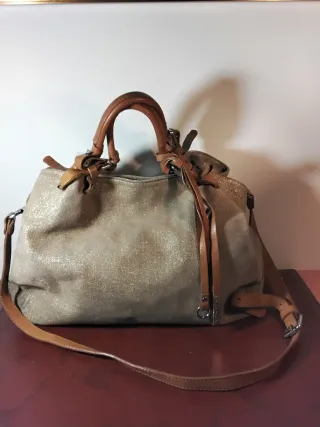 Borsa Gianni Chiarini camoscio laminato