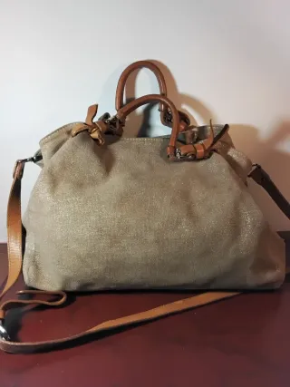 Borsa Gianni Chiarini camoscio laminato