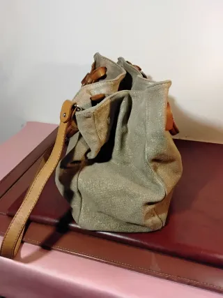 Borsa Gianni Chiarini camoscio laminato