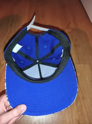 Gorra MFFL azul y blanca