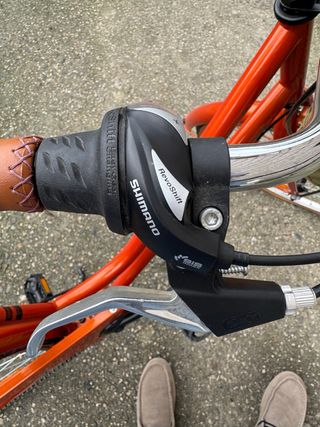 Bicicleta Paseo Megamo Naranja