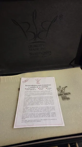 Cubertería de Lujo Solingen Beckmann