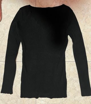 Jersey negro mujer