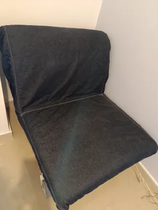 Cama / Sillón Plegable Gris