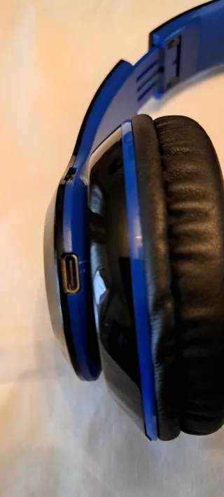 Auriculares Inalámbricos Bluetooth Azul y Negro