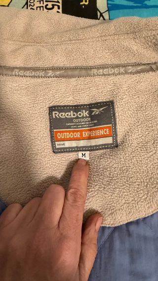 Reebok Chaquetón Beige