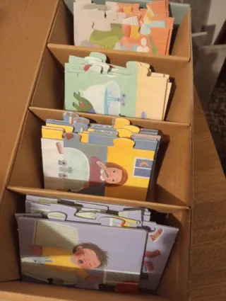 Puzzle Clementoni Sequenza 4 puzzle da 8 pcs