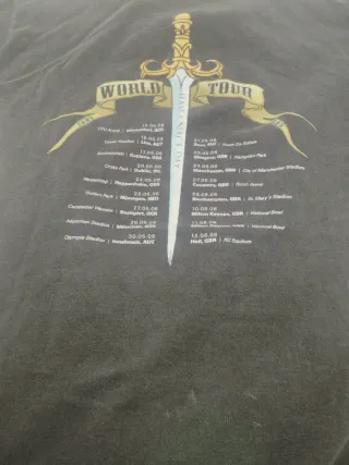 Camiseta Bon Jovi Negra