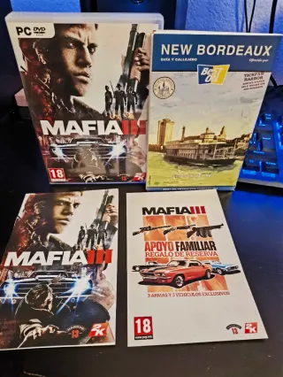 Mafia III PC 6 DVDs + Mapa