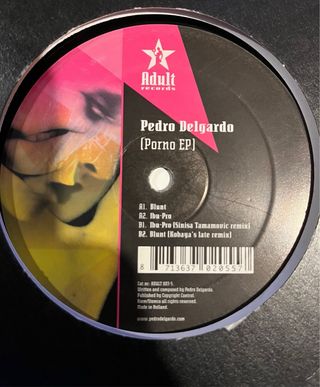 Lote de vinilos techno