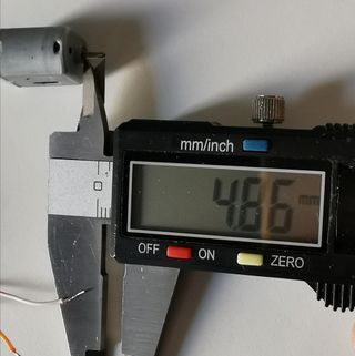 Motor DC miniatura maqueta o reparación juguete