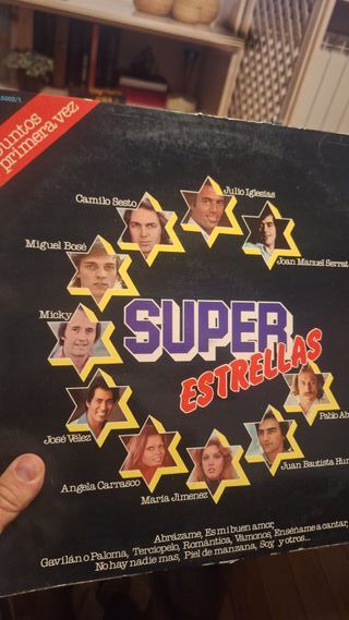 Vinilo Super Estrellas Años 80