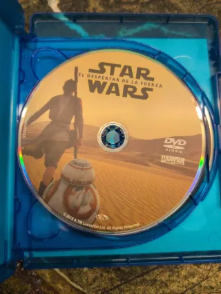 Star Wars El despertar de la fuerza 2D+Extr+DVD