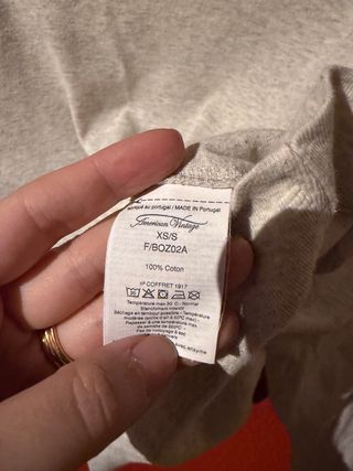 Camiseta American Vintage Gris