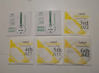 Juego de cuerdas para laúd