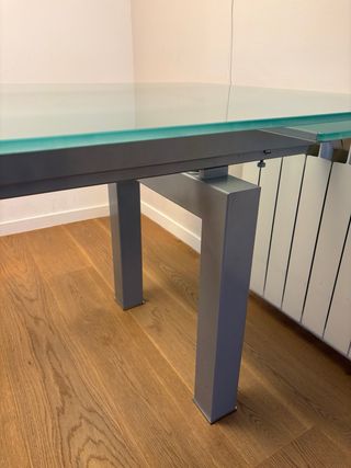 Mesa comedor extensible Cattelan Italia cristal