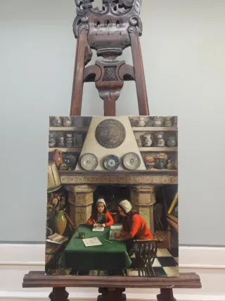 Precioso Oleo sobre lienzo firmado