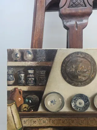 Precioso Oleo sobre lienzo firmado