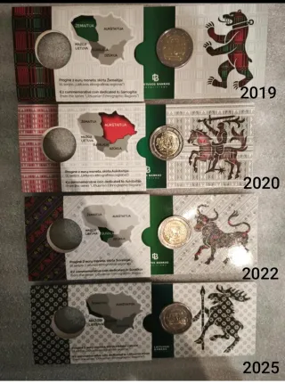 Lote 4 coincard BU Regiones Etnográficas Lituania