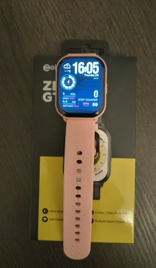 Smartwatch chamadas e fitness