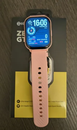 Smartwatch chamadas e fitness