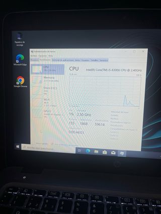 HP Elitebook 840 G3 i5 8ram 256ssd