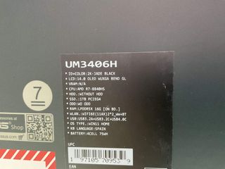 pc portatil asus um3406ha-qd032w