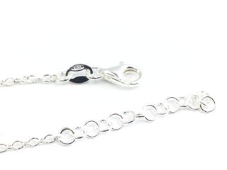 pulsera plata 925mm con piedra con circonita