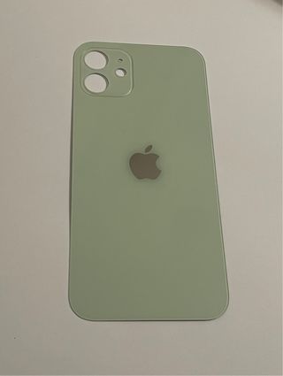 Cristallo posteriore iPhone 12/12 Pro verde menta