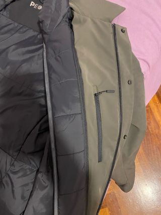 Cappotto People of Shibuya Verde Taglia 50