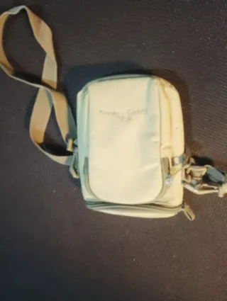 Bolso bandolera beige