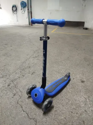 Patineta infantil 3 ruedas azul