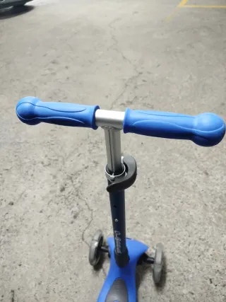 Patineta infantil 3 ruedas azul