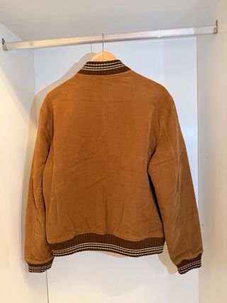 Chaqueta Bomber Marrón Mango