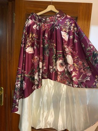 Conjunto invitada boda con falda y top