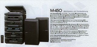 Equipo de música Hi-Fi Kenwood M-450