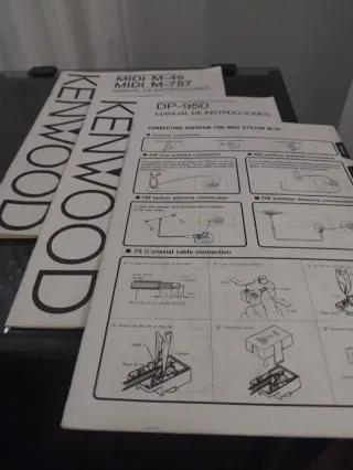 Equipo de música Hi-Fi Kenwood M-450