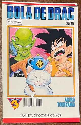 Bola de Drac 64 i 67-71 manga català sèrie blanca