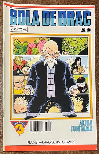 Bola de Drac 64 i 67-71 manga català sèrie blanca