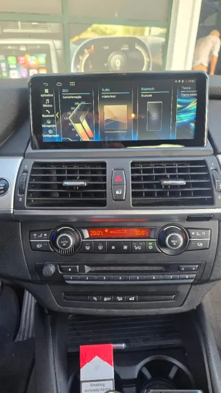 Tela BMW X5 E70 X6 E71 Android 14 (Artigo Novo)