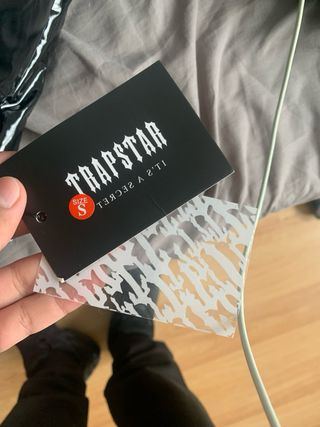 Chaqueta Trapstar Negra Brillante