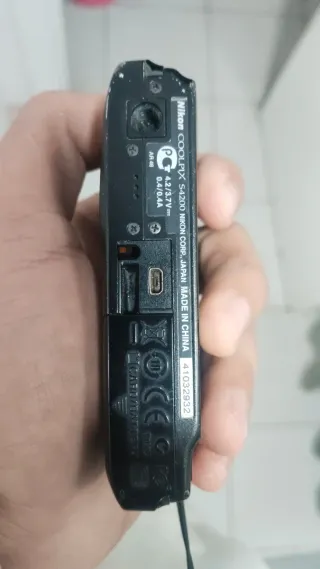 Cámara Digital Nikon Coolpix S3300 Negra