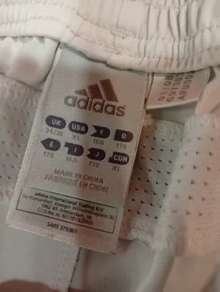 Conjunto Real Madrid Adidas Blanco