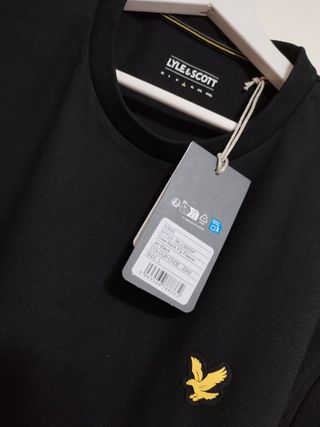 Lyle & Scott Crew Neck - Jersey de punto - jet bla