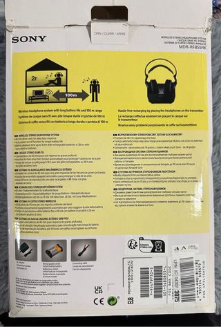 Auriculares Sony MDR-RF855RK Inalámbricos