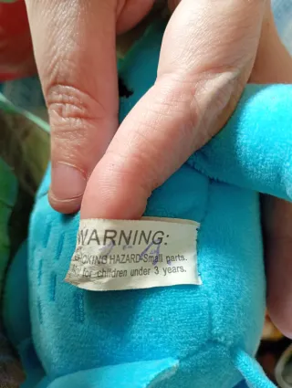 Peluche Monstruo Azul Kawaii