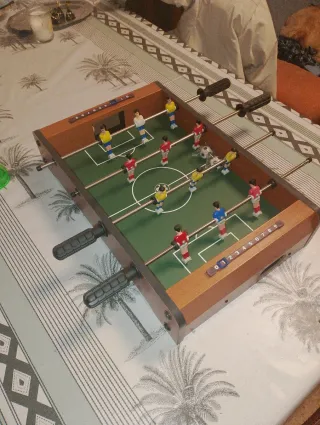 Futbolín de mesa
